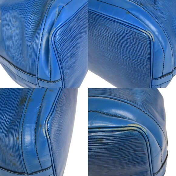 LOUIS VUITTON Noe GM Drawstring Shoulder Bag Epi Leather Blue - Picture 5 of 16